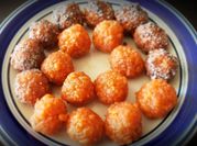 A picture of motichoor laddu