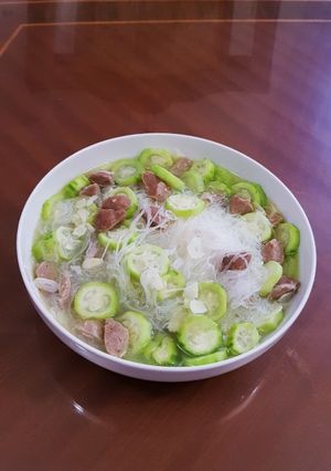 Foto resep Sup Oyong So-un Bakso