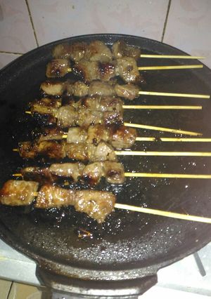 Foto resep Sate teflon empuk dan mudah