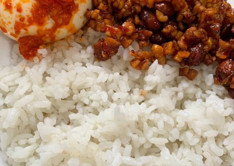 Resep Nasi uduk rice cooker Anti Gagal
