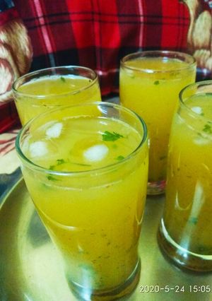 A picture of Aam panna.