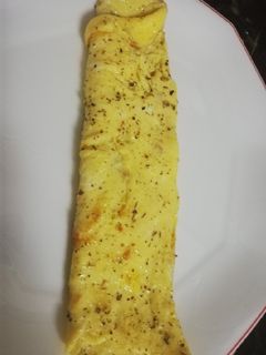 Una foto de Tortilla soufflé