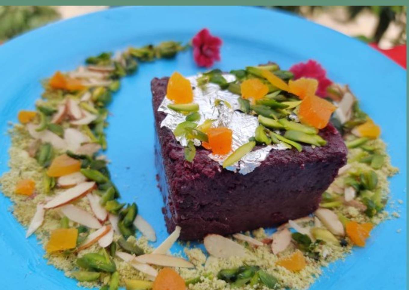 The Indian red fudge