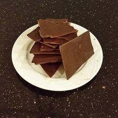 A picture of Ultra Smooth Milk and Dark Chocolate Bark.