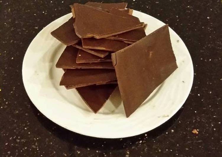 Easiest Way to Prepare Super Quick Homemade Ultra Smooth Milk and Dark Chocolate Bark