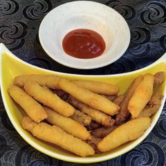 A picture of Homemade Kurkure.