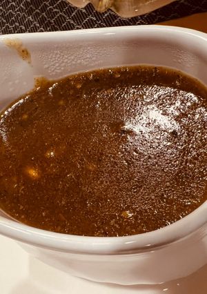 A picture of Instant Pot Beef Gravy from Tri-Tip Drippings.