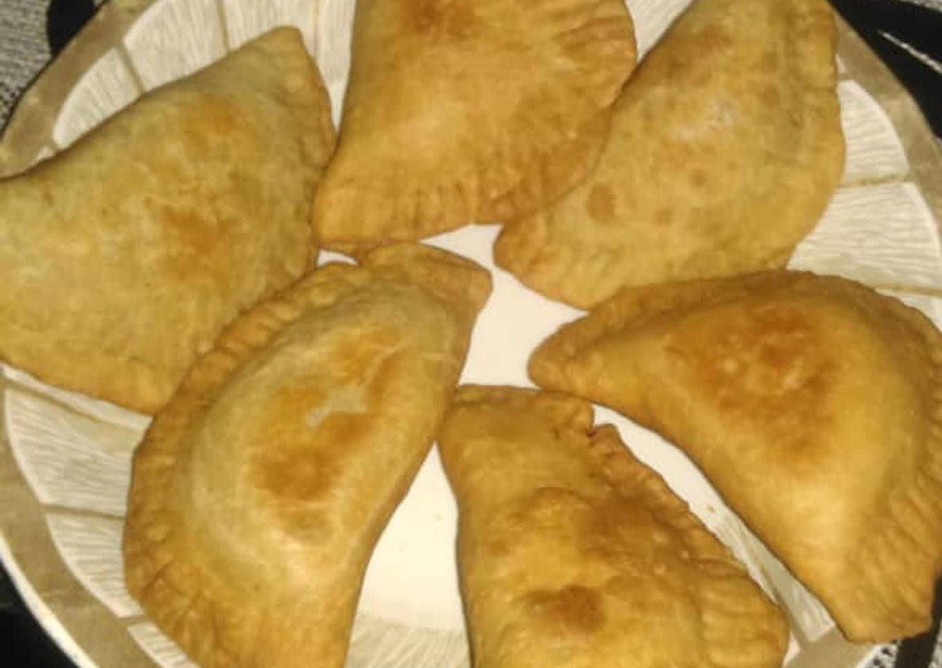 Fluffy Fried meat pie