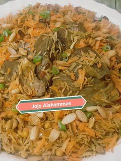 صورة لوصفة رز بخاري