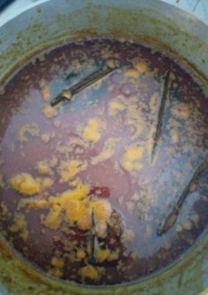 A picture of Palmnut soup🍲😋.