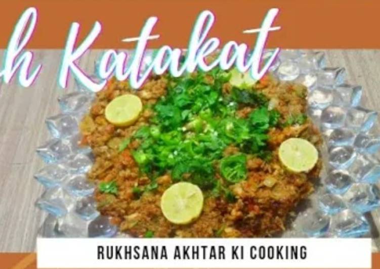 Recipe of Quick Fried fish katakat