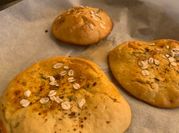 Una foto di pane agli albumi