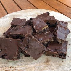 A picture of Chocolate tiffin.