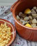 Carne de porco à alentejana com batatas rissolée