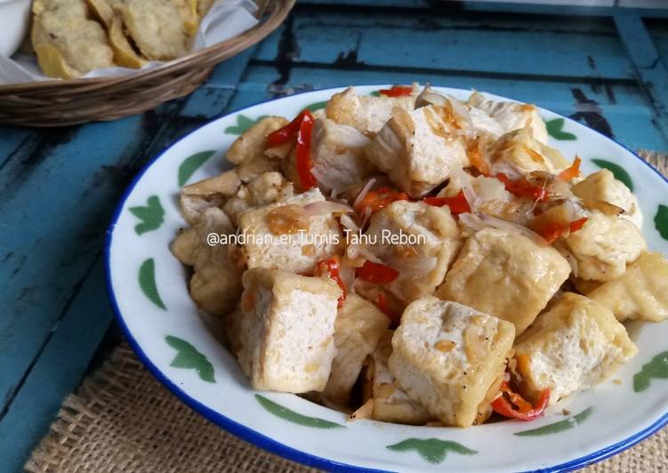  Resep  Tumis Tahu  Rebon Xanderskitchen  rabubaru oleh Bunda 