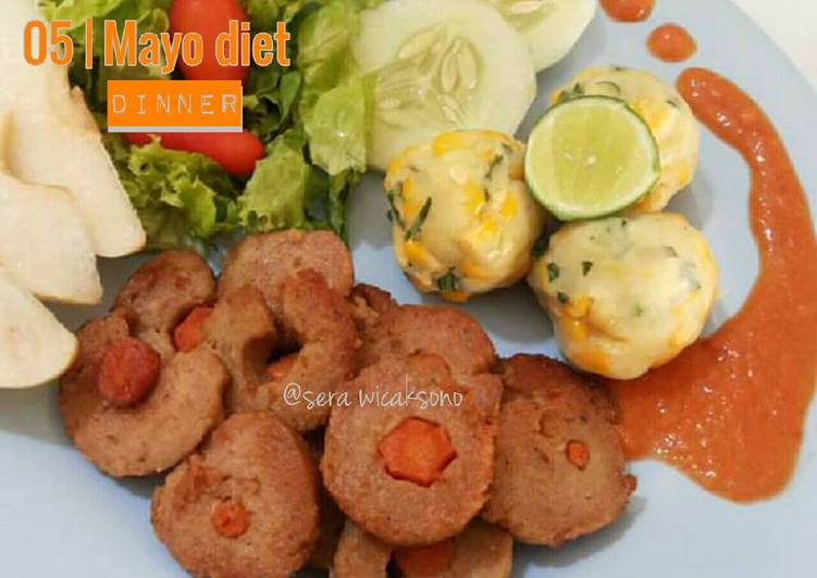 Resep Mayo day 5 - dinner | rolade, Enak