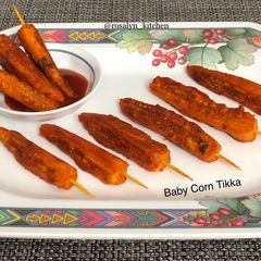 Baby Corn Tikka A picture of Baby Corn Tikka.