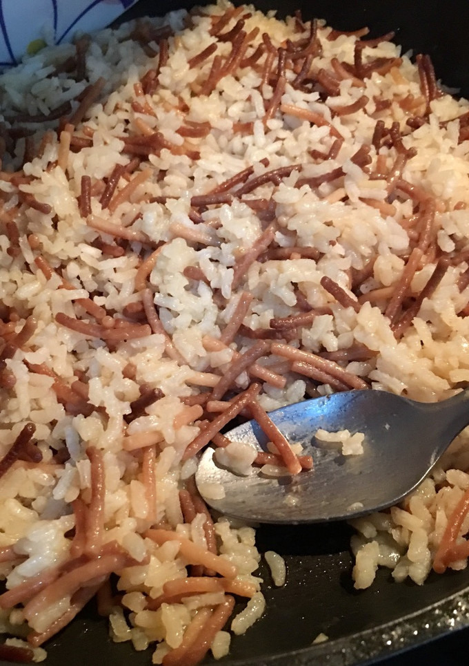 Una foto de Pilav - receta de arroz turco