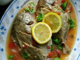 Ikan Bawal Rebus Lemon