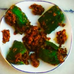 Green chilli pickle 🌶🌶 A picture of Green chilli pickle 🌶🌶.