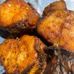 A picture of Air fried fish.