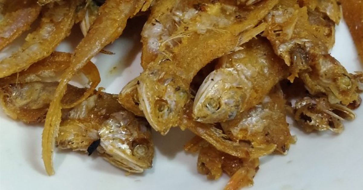 Ikan Asin Bulu Ayam Crispy