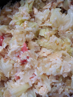 Una foto de Arroz Italiano con Repollo