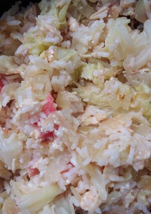 Una foto de Arroz Italiano con Repollo