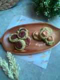Matcha Coconut Cookies