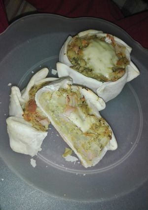Una foto de Canastitas de brócoli y zapallitos!