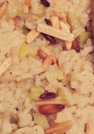 صورة لوصفة عيش بالخضروات والمكسرات