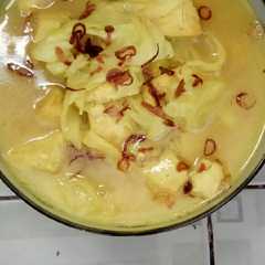 รูปของ Terik tahu kubis simple