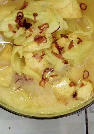 Foto resep Terik tahu kubis simple