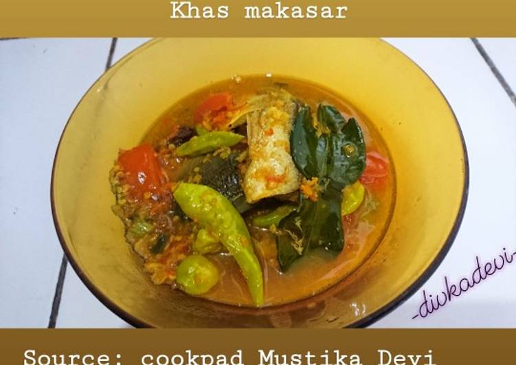 Proses mengolah Palumara Bandeng, Enak