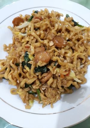 Foto resep Mie telur goreng