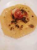 ราวีโอลี่ลาวา ไส้ชีสริค๊อตต้า (Ravioli Egg Yolk with Ricotta)