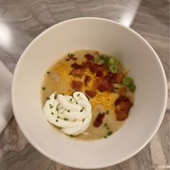 A picture of Loaded Baked Potato Soup.