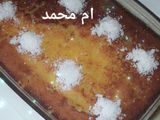 بسبوسة بزوج بيضات