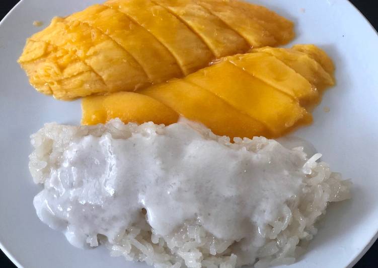 Easiest Way to Prepare Any-night-of-the-week Mango &amp; Sticky Rice (ข้าวเหนียวมะม่วง)
