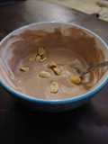 Yogur proteico de chocolate fit