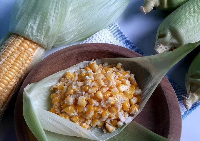 Standar Resep membuat Urap Jagung Manis  nagih banget