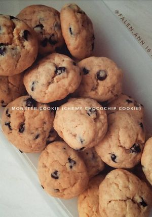 Foto resep Monster cookies (chewy chocochip cookies)