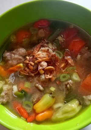 Foto resep Daging kuah asam pedas