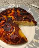 Bizcocho de manzana en sartén