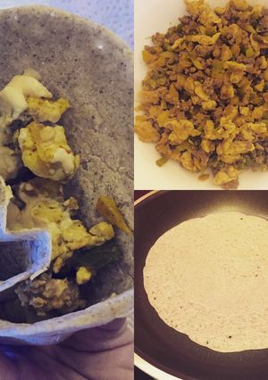 Una foto de Fajitas de trigo sarraceno