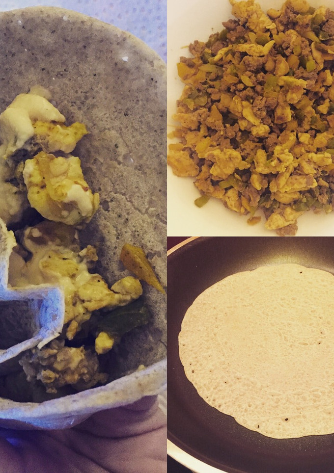Una foto de Fajitas de trigo sarraceno