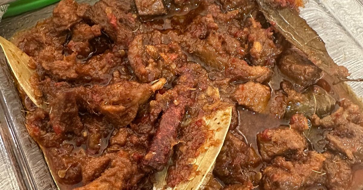 Sambal Goreng Daging (Gore-gore bugis)
