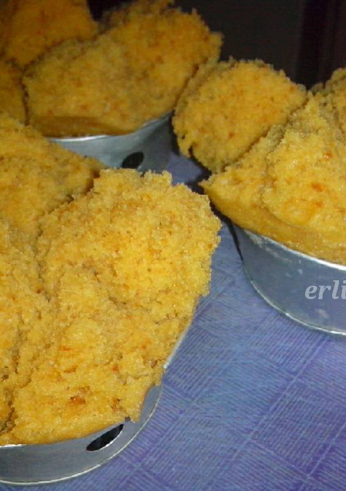 Foto resep Bolu Kukus Gula Jawa (Mekar-Anti Gagal)