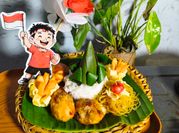 Gambar ayam tumpeng mini