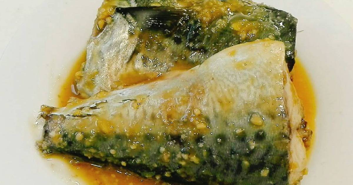 Resep Saba Miso (Simmered Mackerel in Miso Sauce) oleh Akari Papa Cookpad